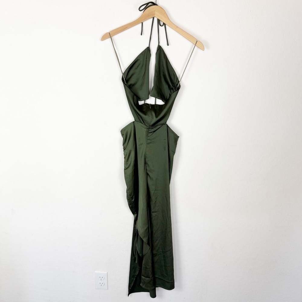 NWT ACOA Paradise Olive Dress - Picture 6 of 11